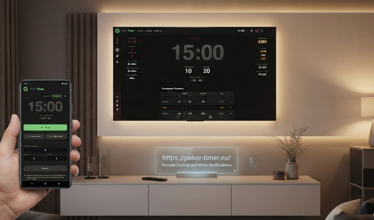 Control main app on TV with mobile phone.